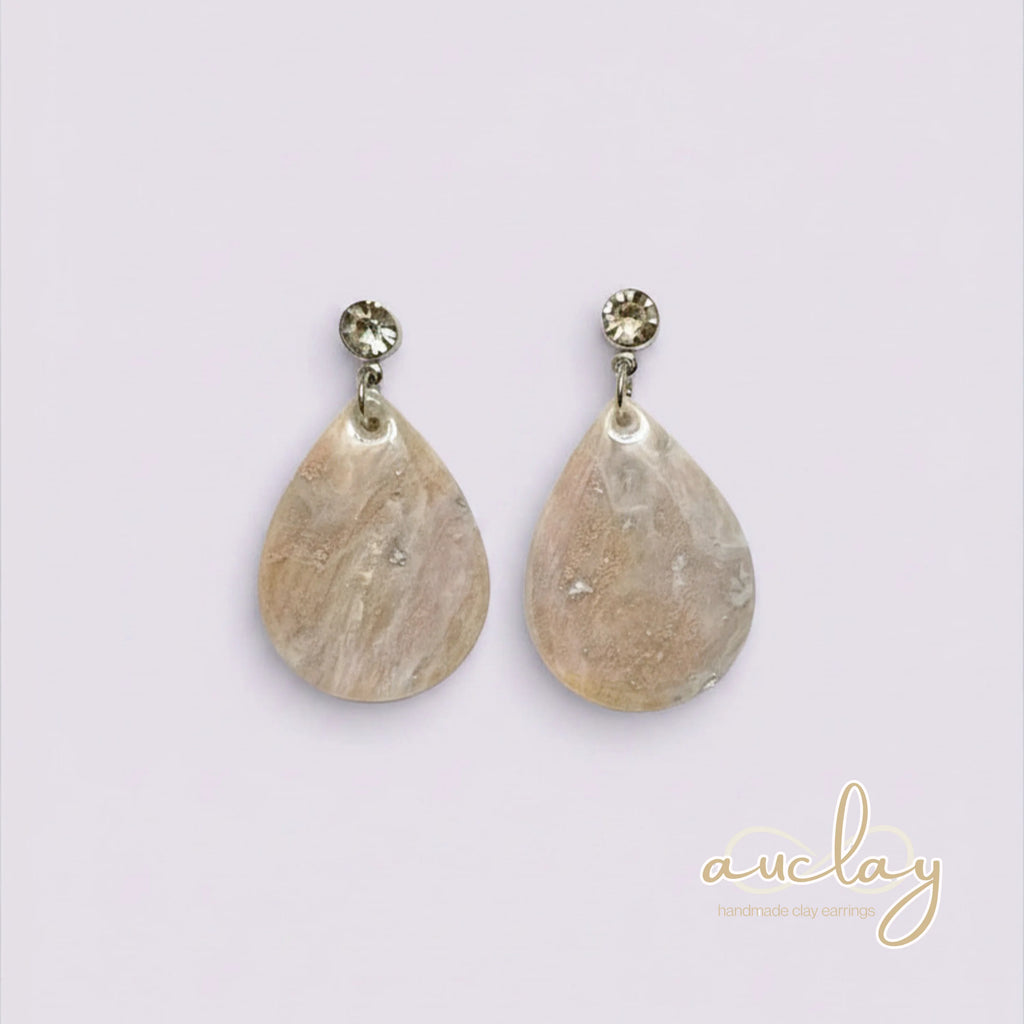 Ashley Statement Marble Large Drop