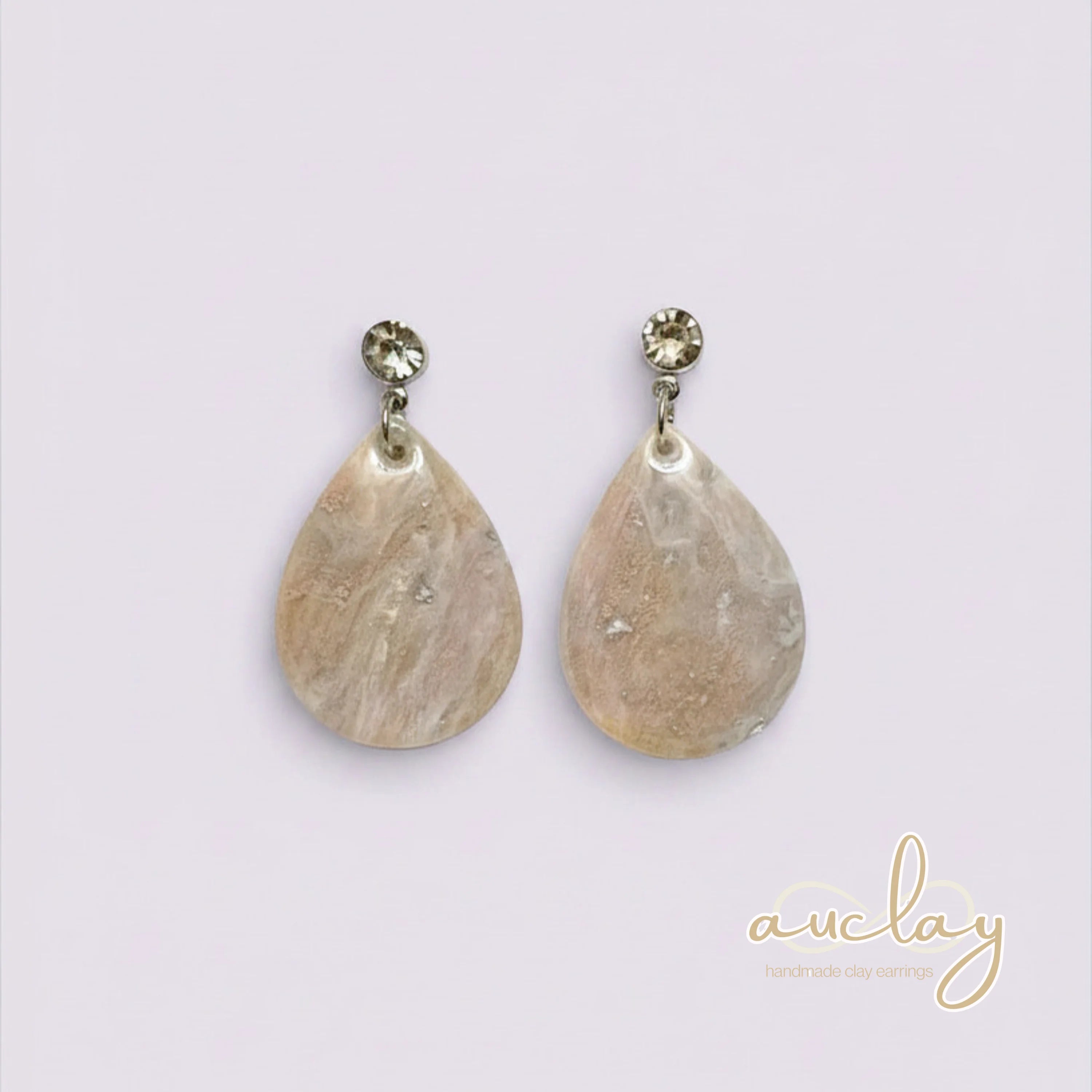 Ashley Statement Marble Large Drop
