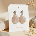 Ashley Statement Marble Large Drop