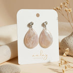 Ashley Statement Marble Large Drop
