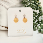 Millie Delicate Gold Circle Dangle