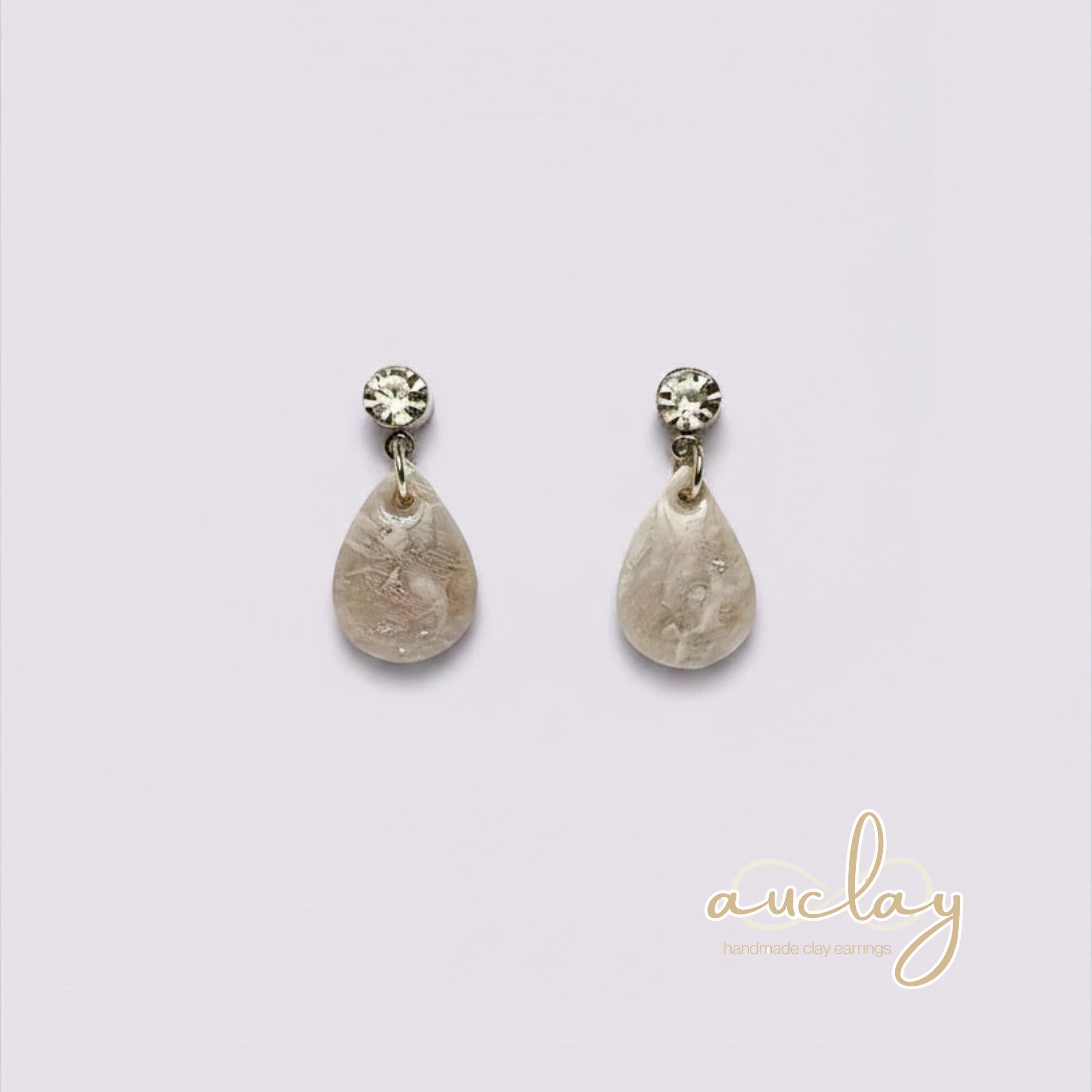 Ashley Delicate Marble Teardrop