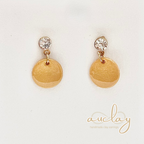 Millie Delicate Gold Circle Dangle
