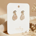 Ashley Delicate Marble Teardrop