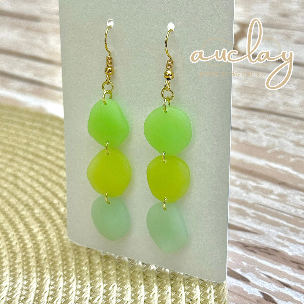Maisie Statement Seaglass Dangle
