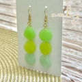 Maisie Statement Seaglass Dangle