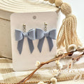 Olivia Statement Bluestone Bow Dangle
