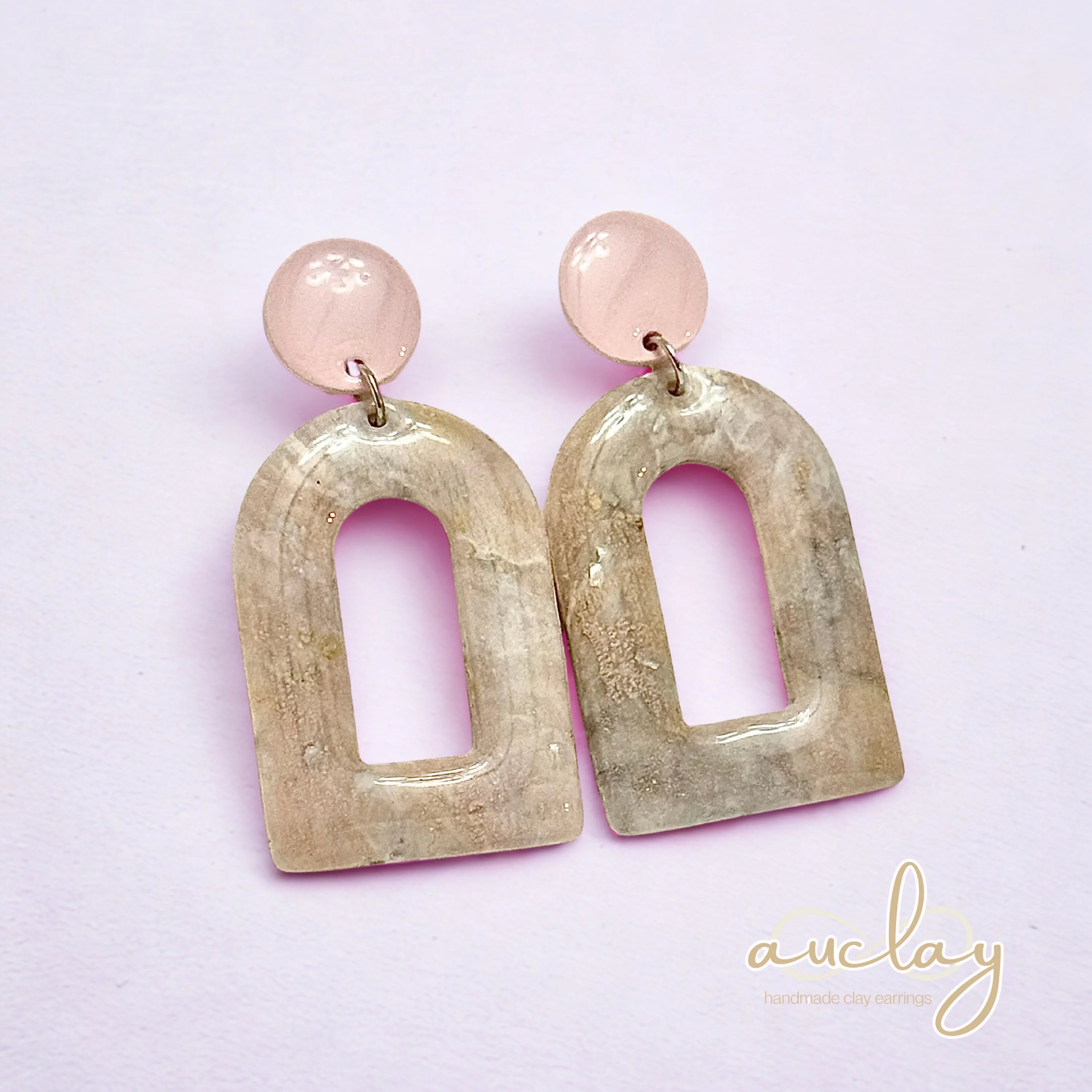 Ashley Statement Blush Marble Arch