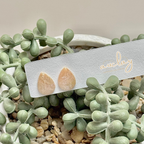 Millie Everyday Gold Marble Arch Stud