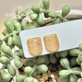 Millie Everyday Gold Marble Arch Stud