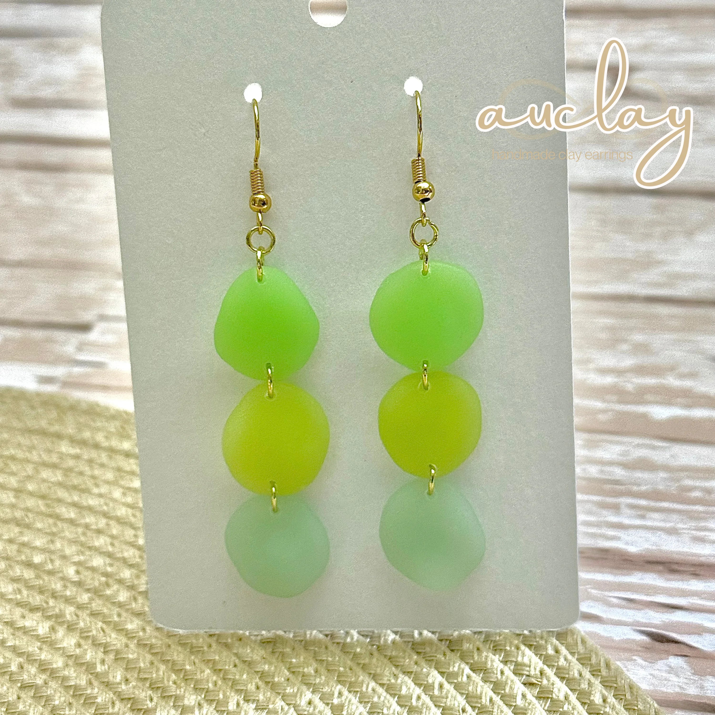 Maisie Statement Seaglass Dangle
