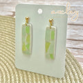 Maisie Delicate Seaglass Mosaic Bar Dangle