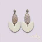 Ashley Statement White Bottom Petal Drop