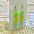 Maisie Statement Seaglass Dangle