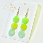 Maisie Statement Seaglass Dangle