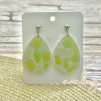 Maisie Statement Seaglass Mosaic Big Drop
